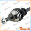 Demi-Arbre de Transmission ATM droite pour CITROEN | NPW-CT-140, 210295